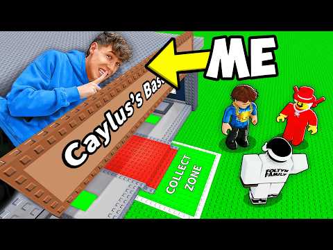 Sneaking into CAYLUS PRIVATE SERVER in Steal A Brainrot...