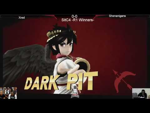 SitC4 Sm4sh Singles - Winners Round2: Xred VS PKF Shenanigans