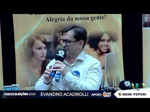 DEBATE ELEITORAL - REDE PEPERI - DEPUTADO ESTADUAL