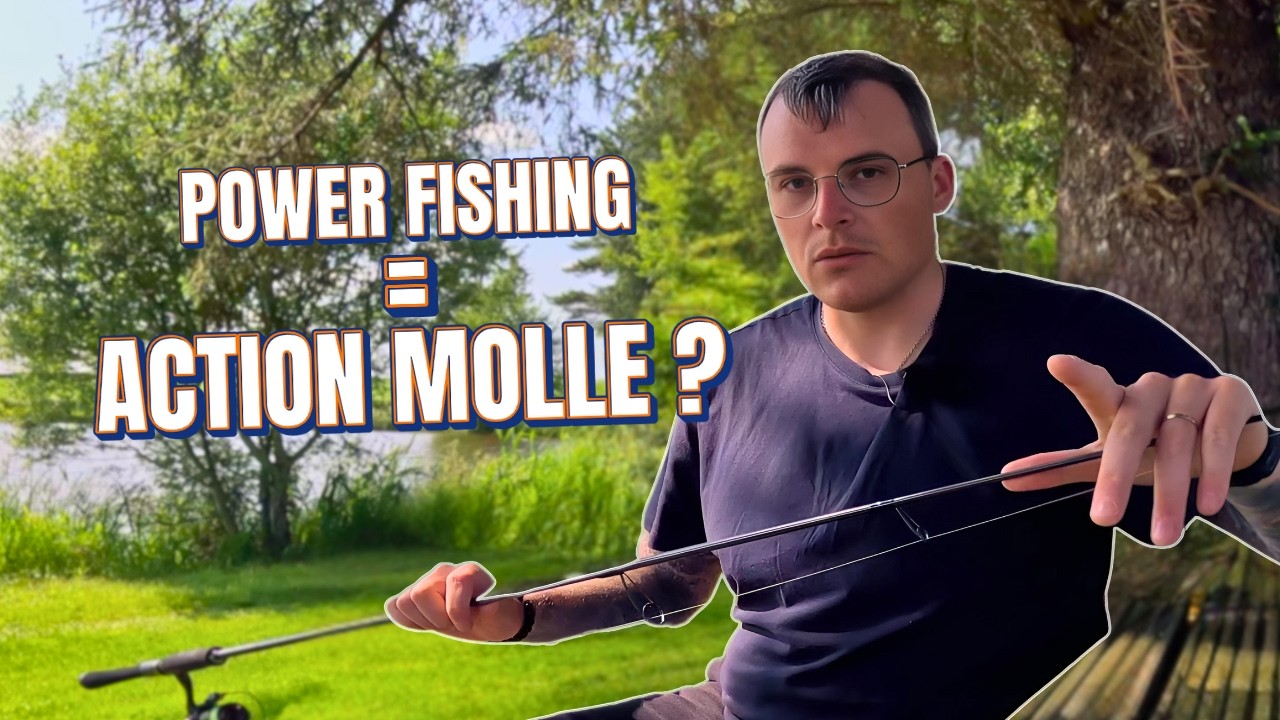 Session test d'un blank CB power fishing sur étang