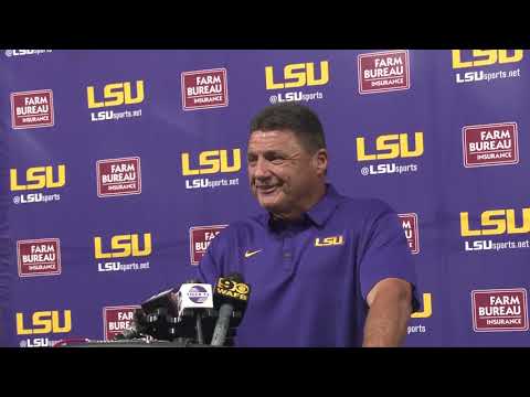 Video: "The Whole State Of Louisiana Is Gonna Be Watching," Coach O On Game vs Texas