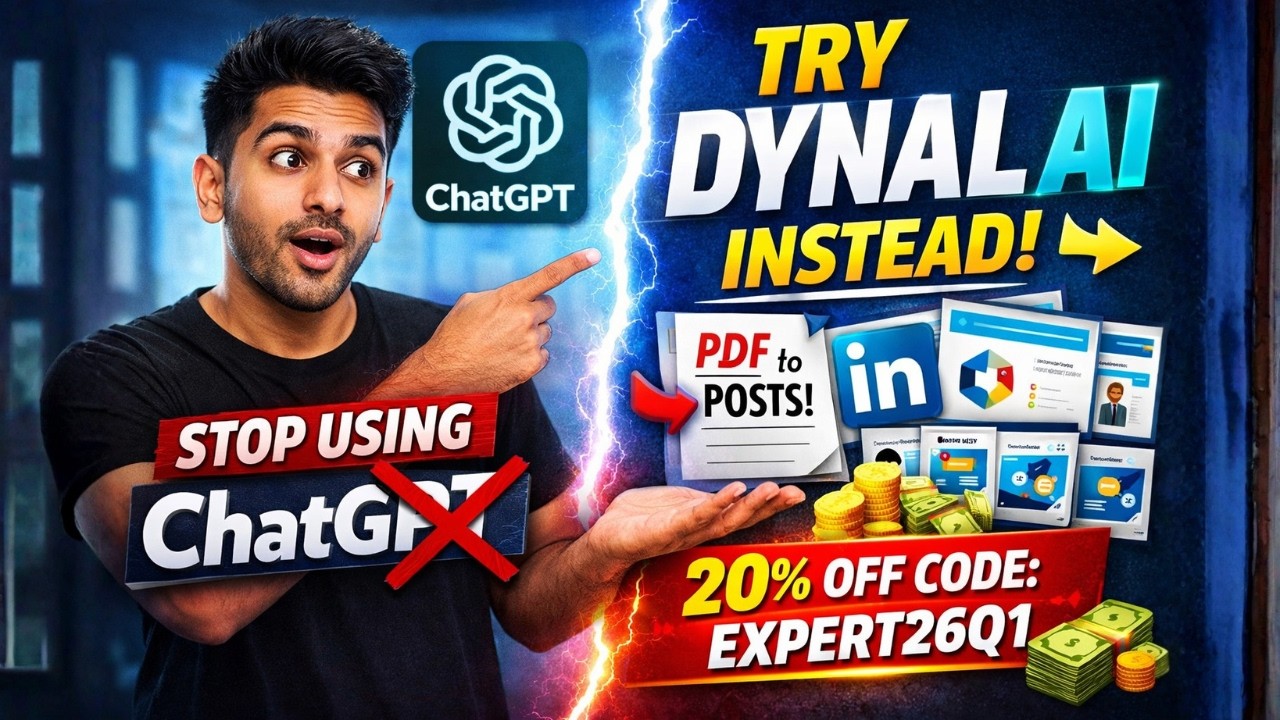 Stop Using ChatGPT for LinkedIn! Try Dynal Ai Instead