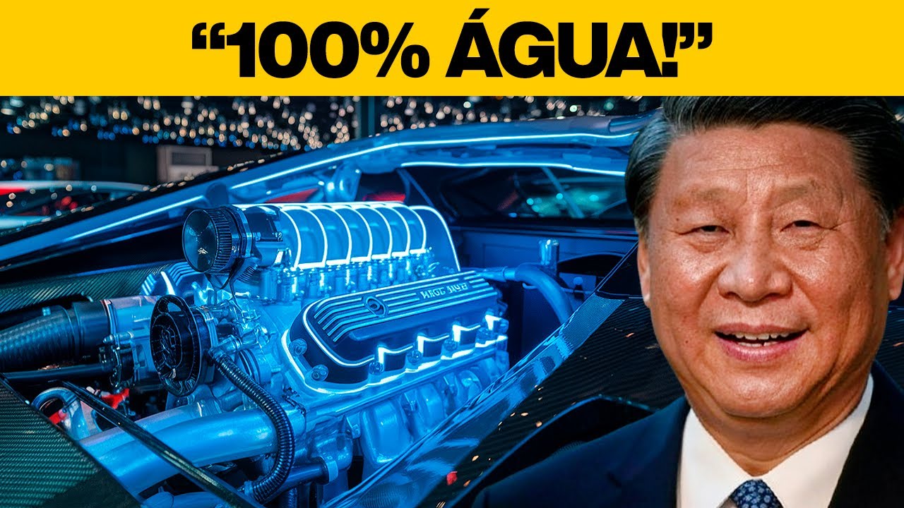 China revela seu novo motor de água que destruirá toda a indústria automotiva!