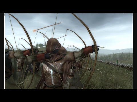 Epic Battle - Dùnedain vs Orcs - Third age total war mod - Medieval 2 By Magister