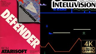 Defender Intellivision 4k Gameplay