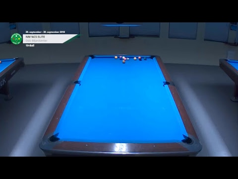 NM 10-Ball 2018 - bord 9, lørdag del 2