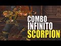 Mortal Kombat Armageddon Scorpion combo Infinito Ps2