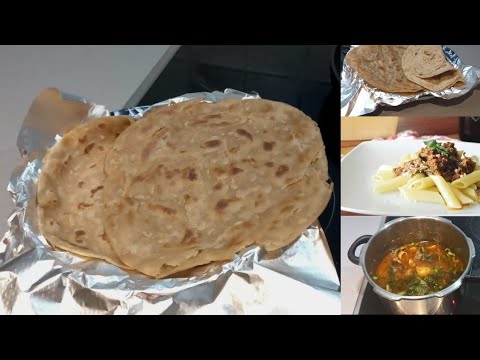 How to make paratha / roti on ceramic/induction hob || @foodstufffusion