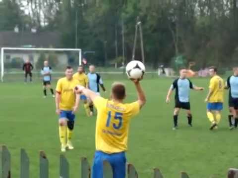Błyskawica Wyciąże 4:1 Zryw Żręczyce 18.10.14 1 połowa