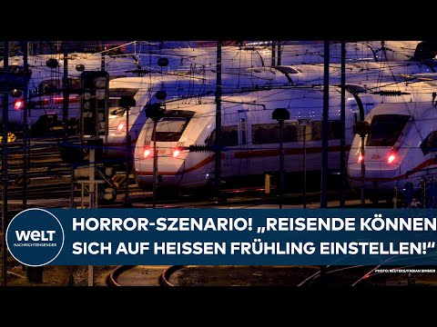 DEUTSCHLAND: Streiks im Bahn- und Flugverkehr! "Reisende können sich auf heißen Frühling einstellen"