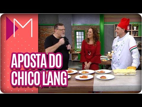 Franciulli paga aposta para Chico Lang - Mulheres (13/04/18)