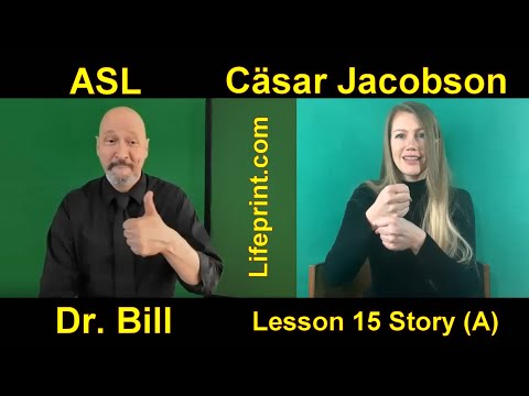 Start Learning American Sign Language ASL Lesson 01 ASLU Dr Bill https Lifeprint com