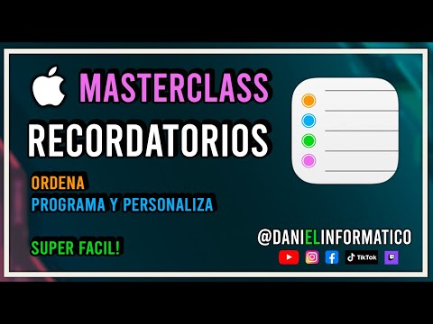 Cómo crear una lista de recordatorios en macos
