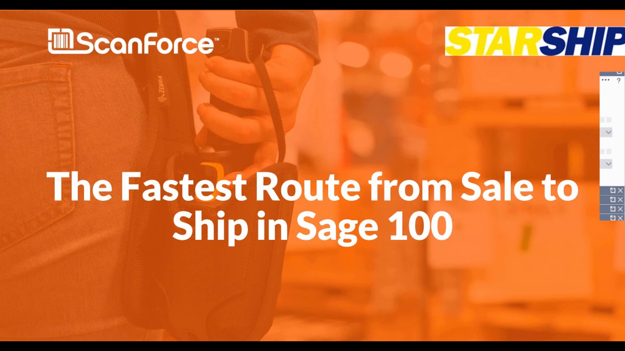 Sage 100 Shipping Software: The Fastest Route from Sale to Ship