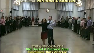 Hustle lesson 1 - TGIF - Mark  & Karen @ BNL - 1/09