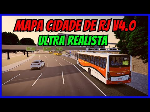????Gameplay Mapa Cidade de RJ V4.0 Linha 461 | Proton Bus Simulator | Mods PBSU | Simulador de Ônibus