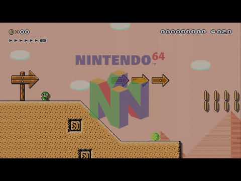 20 Secs: Treasure in the Ruins by Daniel★PXL - Super Mario Maker 2 - No Commentary 1bu