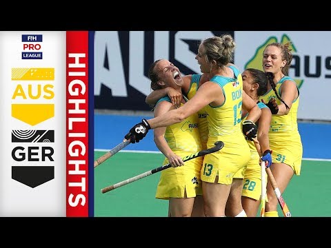 Australia v Germany | Week 4 | Women's FIH Pro League Highlights