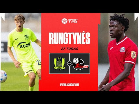 27 turas: „Riteriai“ – „Sūduva“ (2023-08-18)