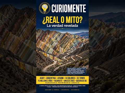 El CERRO de 14 COLORES a 4350m que parece PINTADO 😱 Hornocal Jujuy