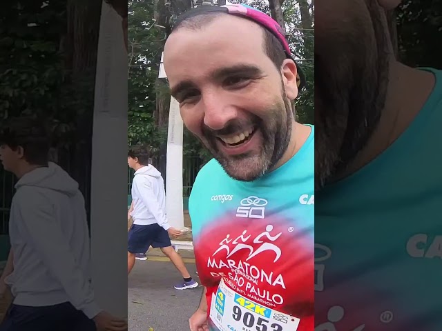Km 41 Maratona de SP 2025 #maniadecorrida #maratonadesaopaulo #maratonasp #maratona #KM41