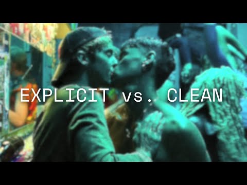 Troye Sivan - Rush (Explicit vs. Clean Music Video Comparison)