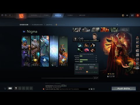 dota2mid Ceb Legion Commander - Nigma vs OG