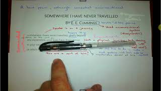 "Somewhere I have never travelled" by EE Cummings – poem analysis