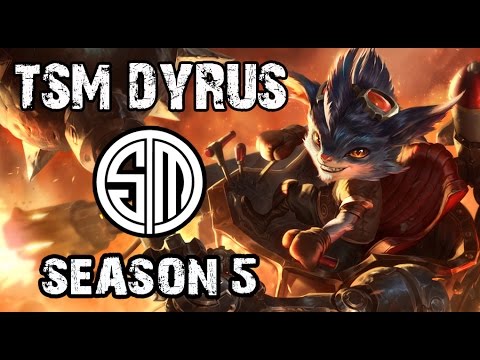 TSM Dyrus Rumble vs Kennen TOP Ranked Challenger NA