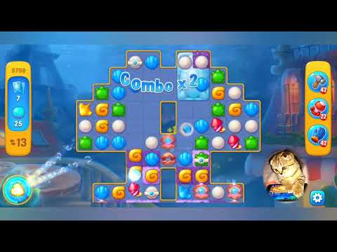 Fishdom 2022, no Boosters,   9798     level  -  прохождение без бустеров,   9798   уровень.