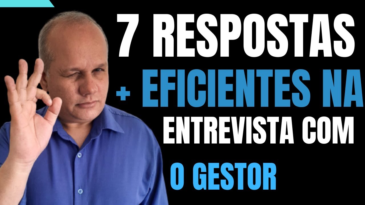 Entrevista com o GESTOR - Como SER APROVADO na ETAPA FINAL do Processo Seletivo em 2025
