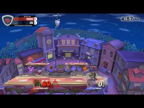 ABU 20: Vermanubis (Ganondorf) vs. Animu (Little Mac) - SSB4 Singles Winner Side