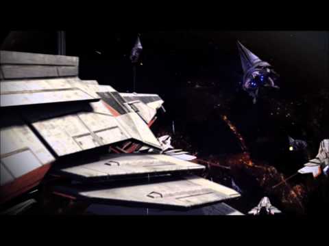 Mass Effect 3 Turian Fleet Fighting the Reapers HD