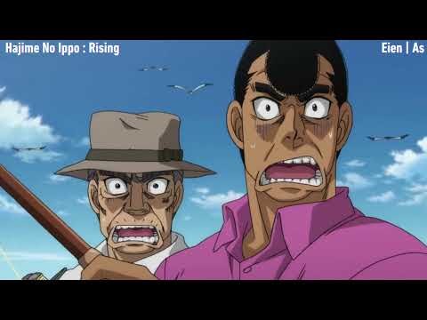 Hajime no Ippo Rising: Fishing | Anime Funny Moments Part 3