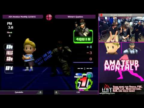 Quindelin (Lucas) vs LSD (Snake) - ASH Amateur Monthly #2 PM Winner's Quarters