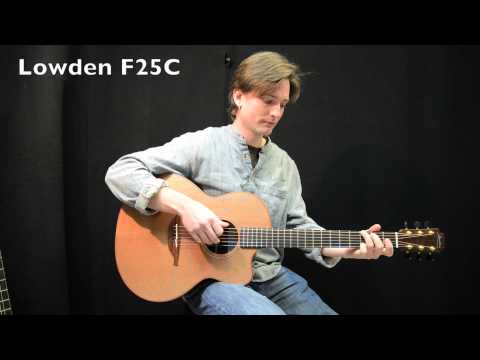 Comparing the Lowden F25C to the Lowden F35CW/R