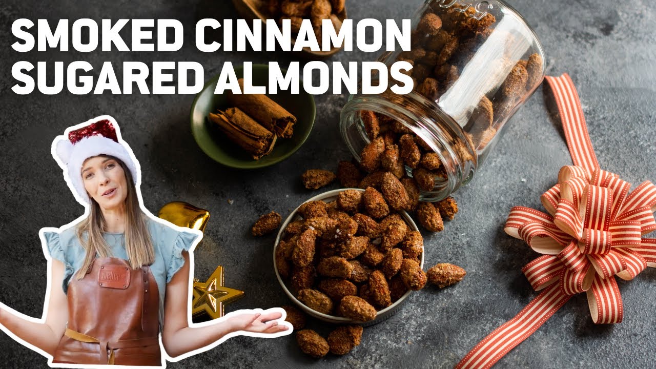 Smoked Cinnamon Sugared Almonds