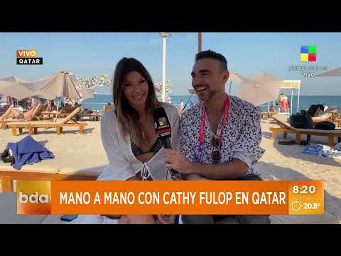 🌟 Mano a mano con Cathy Fulop en Qatar: "Espero que Scaloni lo ponga a Dybala"