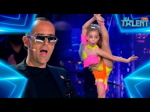 Little JLO lo da TODO bailando para CONVENCER a RISTO | Audiciones 9 | Got Talent España 7 (2021)