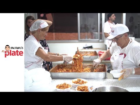 ITALIAN STREET FOOD FESTIVAL in ITALY Where Italian Grandmas Makes Pasta