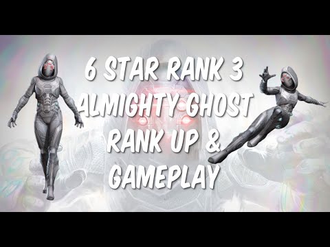 My First Rank 3 6-Star Almighty Ghost | Rank up & Gameplay