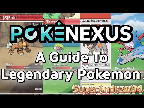 PokeNexus (prev. Pokemon Planet) - A Guide To Legendary Pokemon
