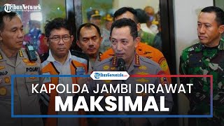 Kapolda Jambi dan Rombongan yang Mendarat Darurat dalam Perawatan Maksimal RS Bhayangkara