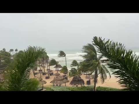 Hurricane Beryl in Jamaica (Montego Bay) 3 July 2024