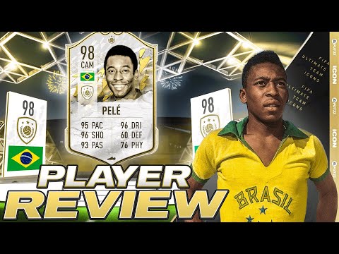🐐98 PRIME ICON PELE PLAYER REVIEW - FIFA 23 ULTIMATE TEAM