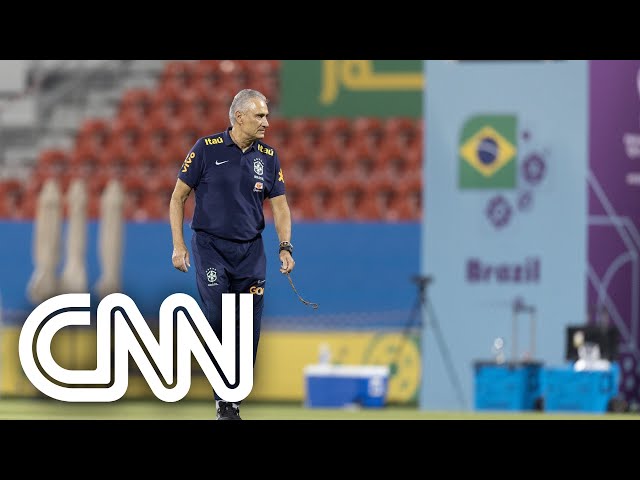 Tite fecha último treino e esconde escalação do Brasil contra a Croácia