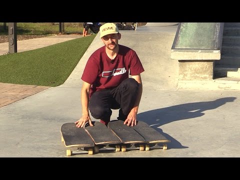 WHAT SIZE SKATEBOARD SHOULD YOU RIDE? (7.75, 8.0, 8.25, etc.)