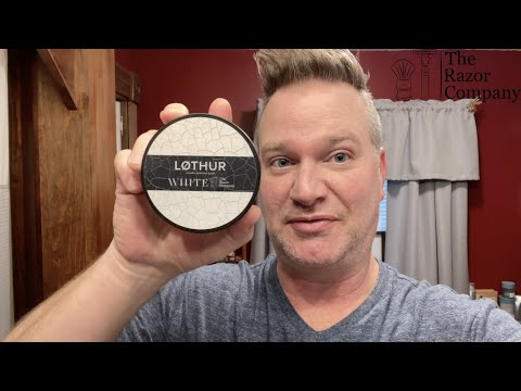 Lothur Grooming White Shaving Soap | Shave & Chat