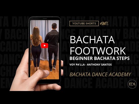 Bachata Tutorial - Dominican Bachata Footwork #1 - Demetrio & Nicole - Bachata Dance Academy #shorts
