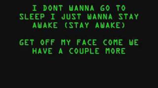 N-Dubz I Don&#39;t wanna go to sleep Lyrics